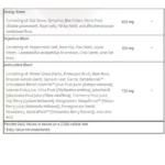 Vitality Greens Blend Powder