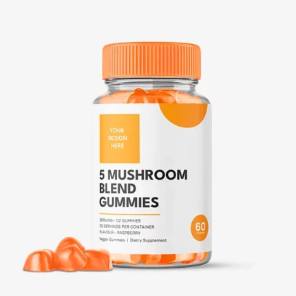 5 Mushroom Blend gummies