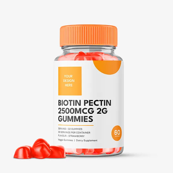 Biotin Pectin 2500mcg 2g gummies