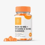 Iron 10 mg+ Vitamin C 13 mg gummies