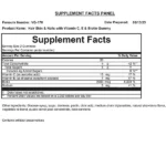 RVG-170 Hair Skin & Nails with Vitamin C, E & Biotin Gummy (2 gummies) - SF Panel - REV 01 - 08-13-2023-01.jpg